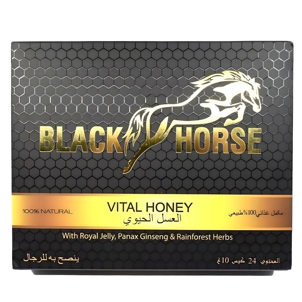 Black Horse Vital Honey 24 Sachets of 10G each